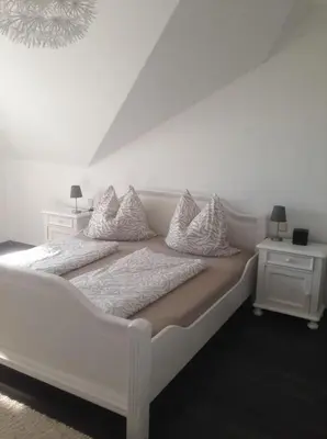 Ein Bett oder Betten in einem Zimmer der Unterkunft Grete