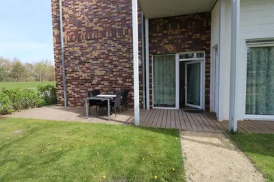 Ein Garten an der Unterkunft Käptn Brass Appartement 06