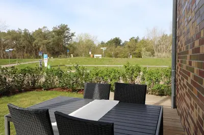 Ein Garten an der Unterkunft Käptn Brass Appartement 06