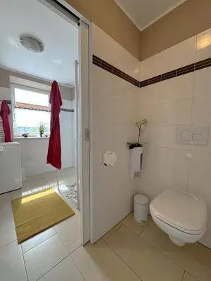 Ein Badezimmer in der Unterkunft Käptn Brass Appartement 17 Ostseeperle