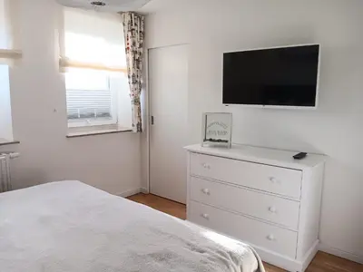 TV/Unterhaltungsangebot in der Unterkunft Käptn Brass Appartement 18