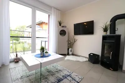 TV/Unterhaltungsangebot in der Unterkunft Käptn Brass Villa 1 App 4