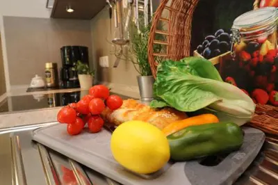 Essen in der Ferienwohnung oder in der Nähe