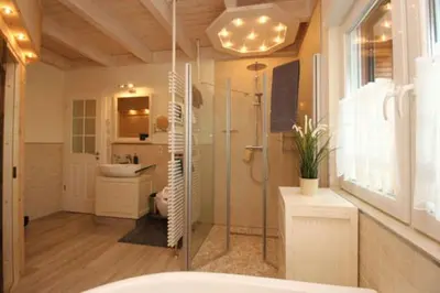 Ein Badezimmer in der Unterkunft Käptn Brass Villa 2 App 7 Penthouse Ambiente