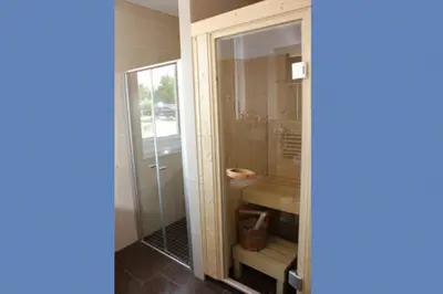 Ein Badezimmer in der Unterkunft Käptn Brass Villa 5 App 3 Strandrose