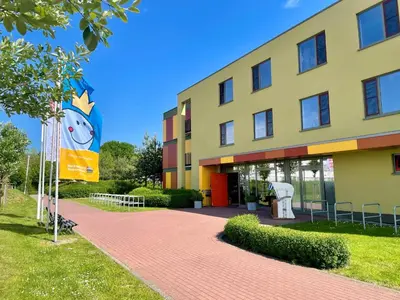 Das Gebäude in dem sich das Hotel befindet