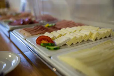 Essen im Hotel oder in der Nähe