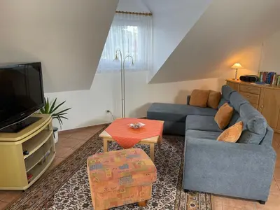 Ein Sitzbereich in der Unterkunft Apartment Lemke by Interhome