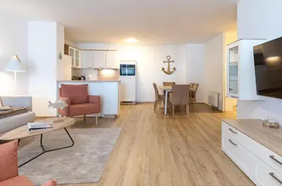 TV/Unterhaltungsangebot in der Unterkunft Modernes 5-Sterne-Apartment - Herzog Barnim