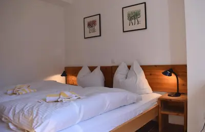 Ein Bett oder Betten in einem Zimmer der Unterkunft Resi K02