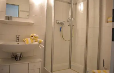 Ein Badezimmer in der Unterkunft Resi K02