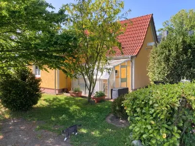 Ein Garten an der Unterkunft Ferienhaus -Villa Hühnerstall-