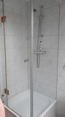 Ein Badezimmer in der Unterkunft FeWo Wachsmuth