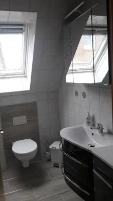 Ein Badezimmer in der Unterkunft FeWo Wachsmuth