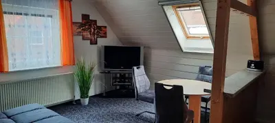 TV/Unterhaltungsangebot in der Unterkunft FeWo Wachsmuth