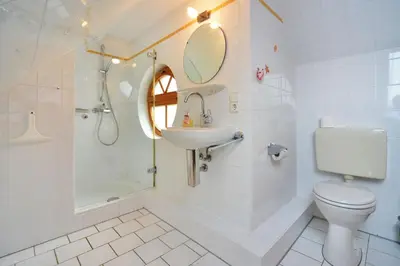 Ein Badezimmer in der Unterkunft Frieda
