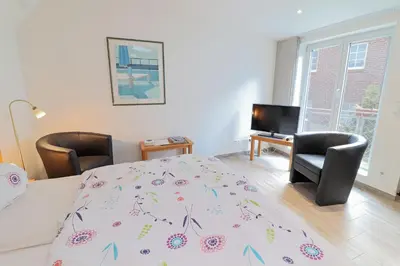TV/Unterhaltungsangebot in der Unterkunft Ferienwohnung- modernes Apartment in Barth am Bodden