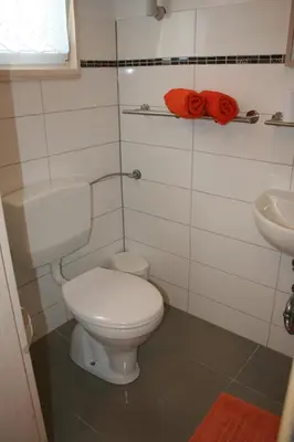 Ein Badezimmer in der Unterkunft Apartment im ART.Quartier
