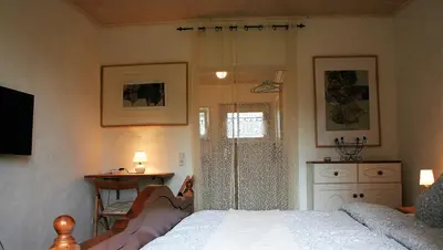 Ein Bett oder Betten in einem Zimmer der Unterkunft Apartment im ART.Quartier
