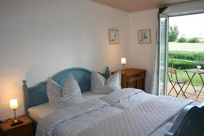 Ein Bett oder Betten in einem Zimmer der Unterkunft Apartment im ART.Quartier