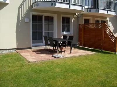 Ein Balkon oder eine Terrasse in der Unterkunft FW Skipper