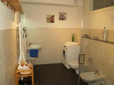 Ein Badezimmer in der Unterkunft FW Skipper