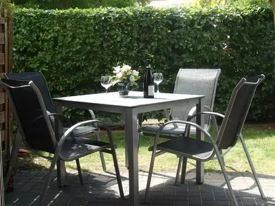 Ein Garten an der Unterkunft Fewo65 Residenz am Strand