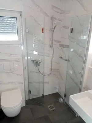 Ein Badezimmer in der Unterkunft Fewo65 Residenz am Strand