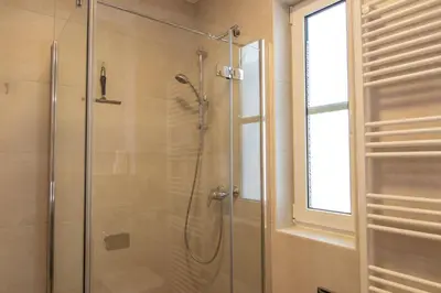 Ein Badezimmer in der Unterkunft Feriendomizil Zingst