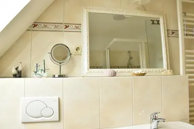 Ein Badezimmer in der Unterkunft Ostsee Auszeit