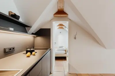 Ein Bett oder Betten in einem Zimmer der Unterkunft Quartier Carpe Diem
