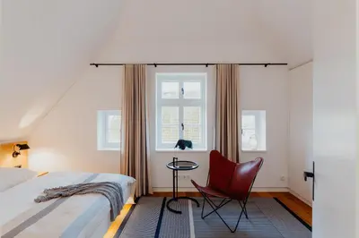 Ein Bett oder Betten in einem Zimmer der Unterkunft PUR Ostsee