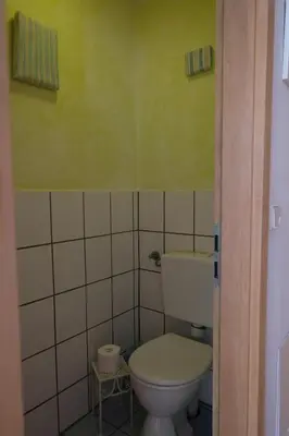 Ein Badezimmer in der Unterkunft Ferienhaus 3 Zi im ART.Quartier