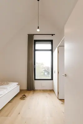 Ein Bett oder Betten in einem Zimmer der Unterkunft DIEVIER Musikhaus DasDritte