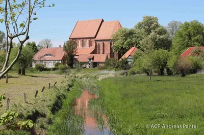 Naturlandschaft in der Nähe des Ferienhauses