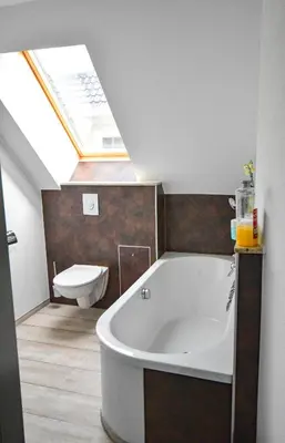Ein Badezimmer in der Unterkunft Kranich - Ihr Urlaub in Zingst