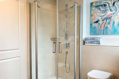Ein Badezimmer in der Unterkunft Düne 7 Apartment 7 06