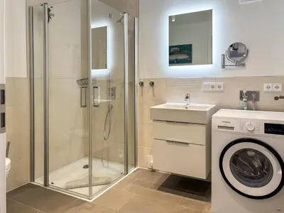 Ein Badezimmer in der Unterkunft Düne 7 Apartment 7A 05