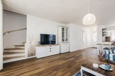 Küche/Küchenzeile in der Unterkunft Ferienhäuser Baltic Lagoon Haus 12c