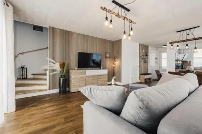 TV/Unterhaltungsangebot in der Unterkunft Ferienhäuser Baltic Lagoon Haus 16b