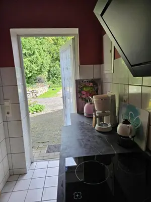 Küche/Küchenzeile in der Unterkunft Ferienwohnung 2 Am Park