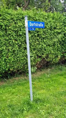 Ein Zertifikat, Auszeichnung, Logo oder anderes Dokument, das in der Unterkunft Ferienwohnung Feldblick ausgestellt ist