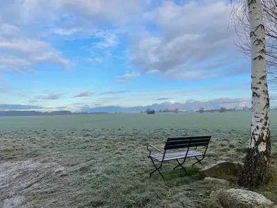 Naturlandschaft in der Nähe der Ferienwohnung
