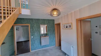 Küche/Küchenzeile in der Unterkunft Ferienhaus Boddenblick - a90601