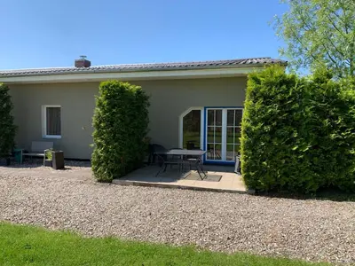 Ein Garten an der Unterkunft zum Sanddorn
