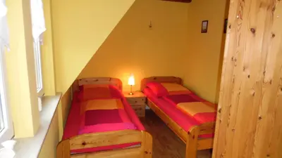 Grundriss der Unterkunft Ferienwohnung Kranichnest mit Hühnerhof
