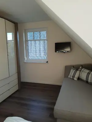 TV/Unterhaltungsangebot in der Unterkunft Ferienhaus-Windflüchter Hirtenweg 3B