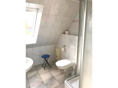 Ein Badezimmer in der Unterkunft Glebbe 17 - Wohnung 8