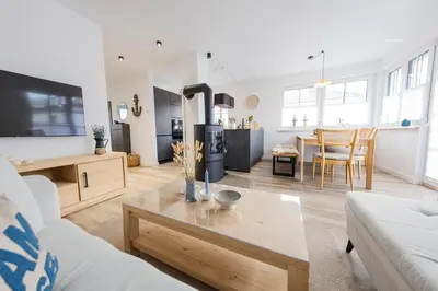 Ein Sitzbereich in der Unterkunft Haus Q Superior - Hälfte 2
