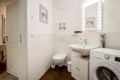 Ein Badezimmer in der Unterkunft Bärbel
